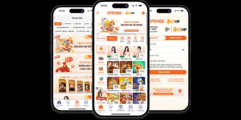 Các bước tham gia casino tại nền tảng OPEN88